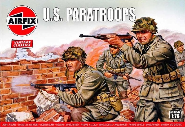Airfix A0751V - WWII U.S. Paratroops